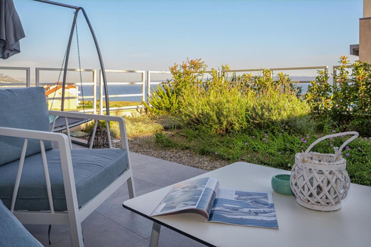 Sea View With Garden Apartment Joshua Split Dış mekan fotoğraf