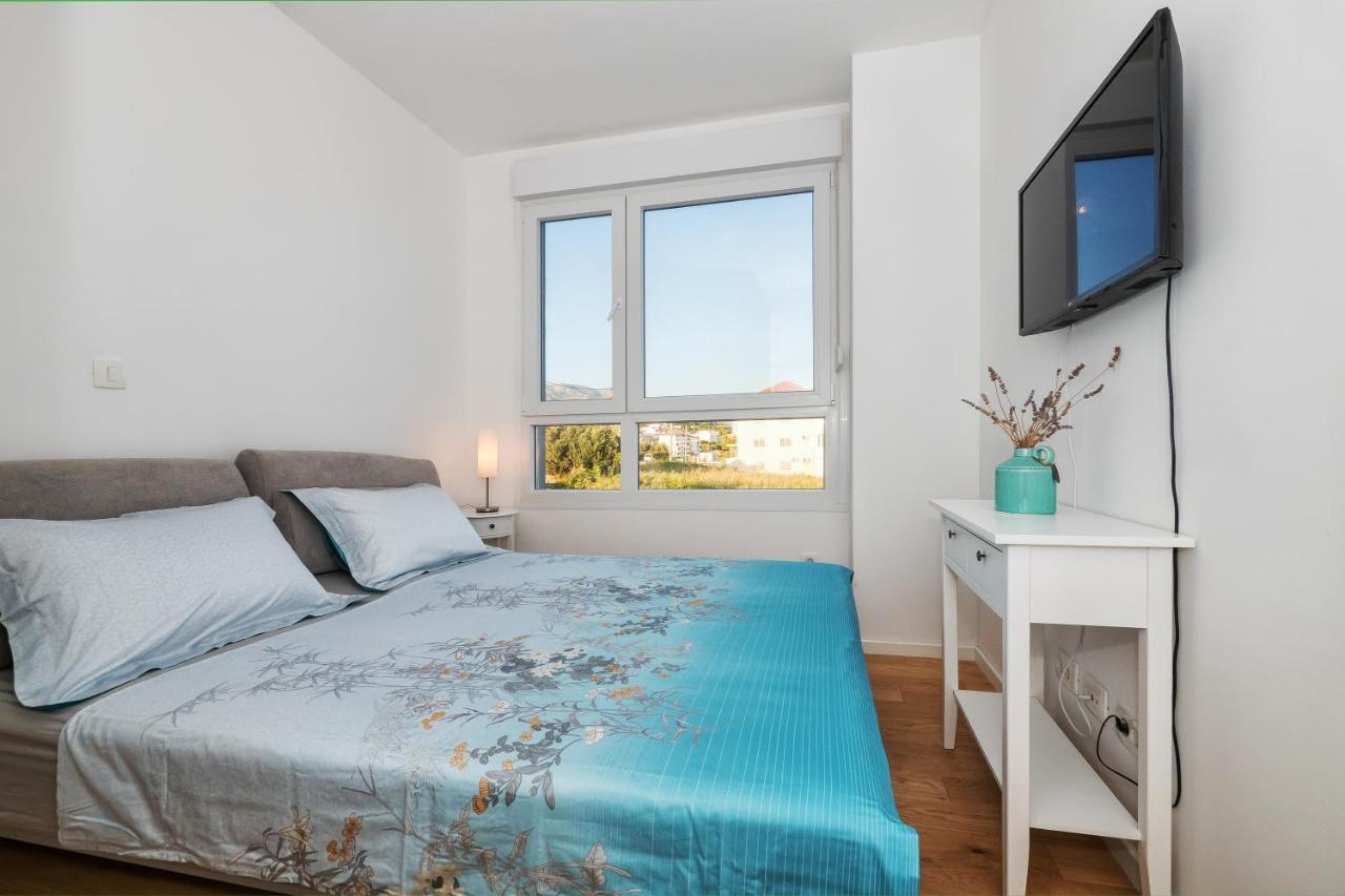 Sea View With Garden Apartment Joshua Split Dış mekan fotoğraf